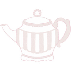 The tulips garden cute bunny