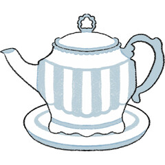 The tulips garden cute bunny