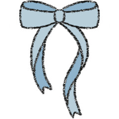 The tulips garden cute bunny