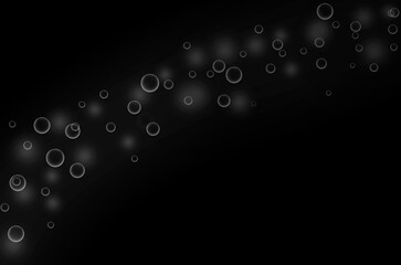 Illuminated bubbles