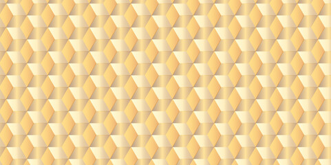 Abstract  yellow style minimal blank cubic. Geometric pattern illustration mosaic, square and triangle wallpaper.	
