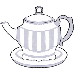 The tulips garden cute bunny