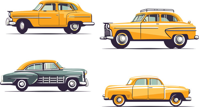 taxi illustration vector car transportation service isolated symbol cab transport vehicle