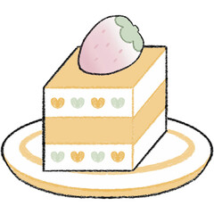 The tulips garden cute bunny