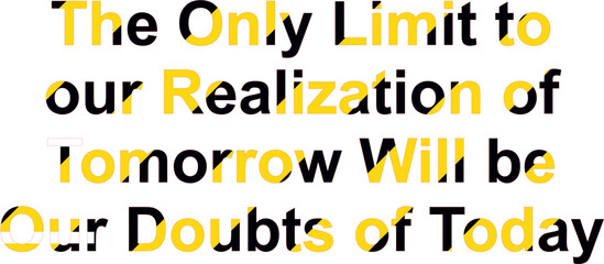 powerful motivational quotes the only limit 