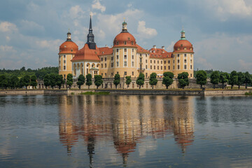 Moritzburg Palace in Saxony, Germany - 734800215