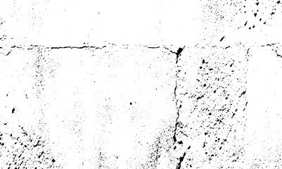 Texture of white grunge and dust cement, concrete wall background. Vector grunge texture dirt overlay or screen effect for grunge, vintage background.