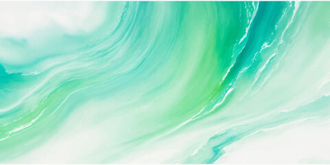 abstract soft blue and green abstract water color ocean wave texture background. Banner Graphic Resource as background for ocean wave and water wave abstract graphics	