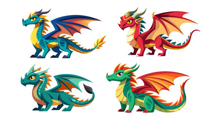 set of dragons