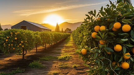 lemon citrus farm