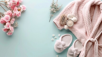 Mother's Day Home Spa Essentials Flat Lay

