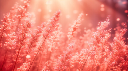 A meadow bathed in sunlight, where the dance of shadows and light plays upon the canvas of nature, crafting a tapestry of growth and renewal