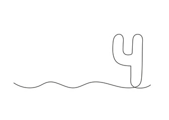 Obraz premium Number four, continuous one line drawing. Black hand single minimalist line drawn isolated number. Vector line figure