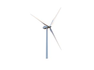a windmill with blades on top