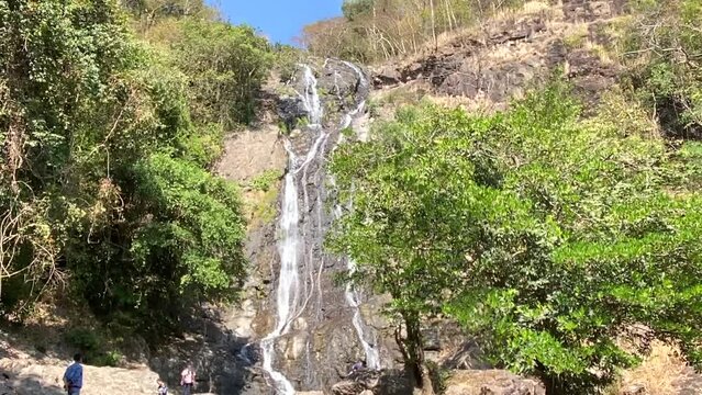 Sarika Waterfall The One of Famous and beautiful Waterfall in nakornnayok thailand