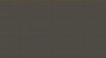 detail of RGB grid on LED TV panel, macro