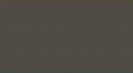 detail of RGB grid on LED TV panel, macro