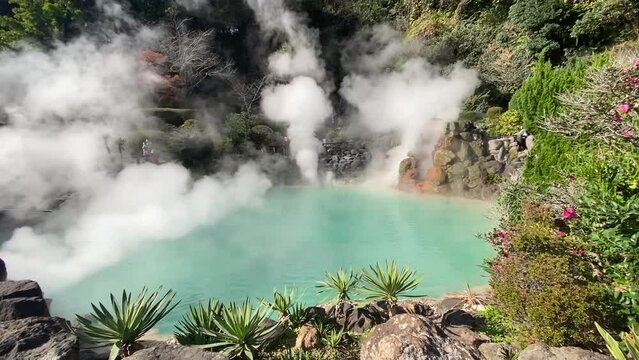 Beppu Jigoku Meguri in Japan