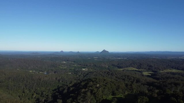 view from the mountains