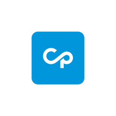 CP logo vector, for technology companies, finance, development, housing and others. Thank You
