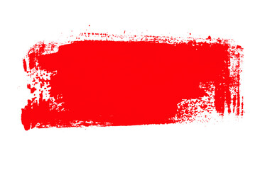 Pinseltextur Hintergrund in rot als grunge Vorlage mit Textfreiraum