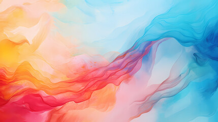 Colorful vibrant Abstract Watercolor Background