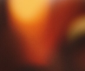 Gradient dark brown orange abstract background with Noise Effect. Dirty, grainy, grungy texture.