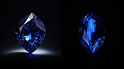 Blue gem stone