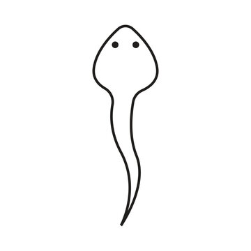 recommend clip art: tadpole icon vector