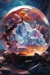 Enchanted Visions : The Allure of the Crystal Ball's Revelations  , Generative AI