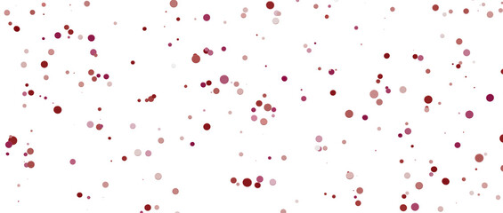 Glittering confetti on a transparent background. Holiday confetti png. red confetti falls from the...