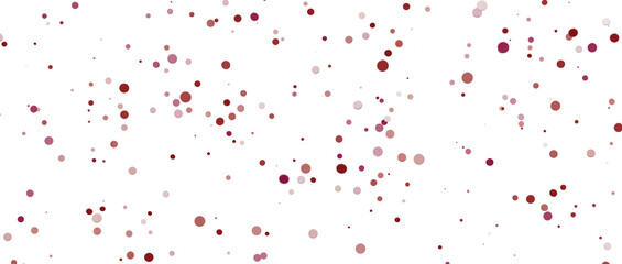 Glittering confetti on a transparent background. Holiday confetti png. red confetti falls from the...