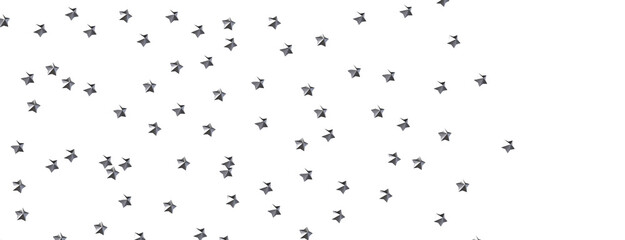 Ethereal Rain of Gold: Step into a Captivating 3D Stars Shower