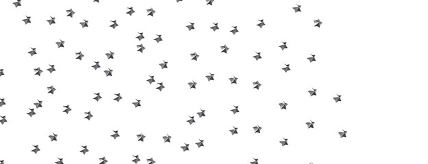 XMAS stars background, sparkle lights confetti falling. magic shining Flying christmas stars on night