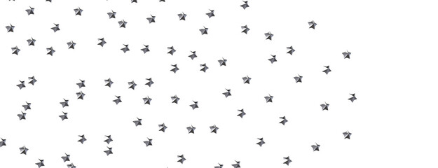 Cosmic Overture: Step Into the Allure of a 3D Gold Stars Rainfall