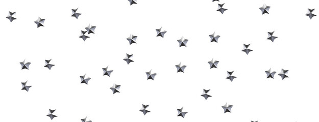 Enchanted Galaxy: Experience the Splendor of a 3D Gold Stars Shower