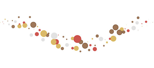 silver confetti explosion festive background