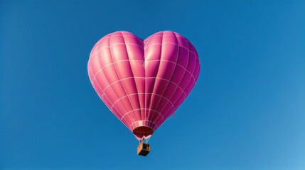 Naklejka premium Love Takes Flight: A Skyward Embrace