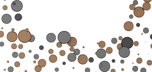 Mesmeric Moments: Mesmeric 3D Illustration Depicting Mesmerizing gold Confetti