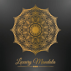 Mandala Design Template.