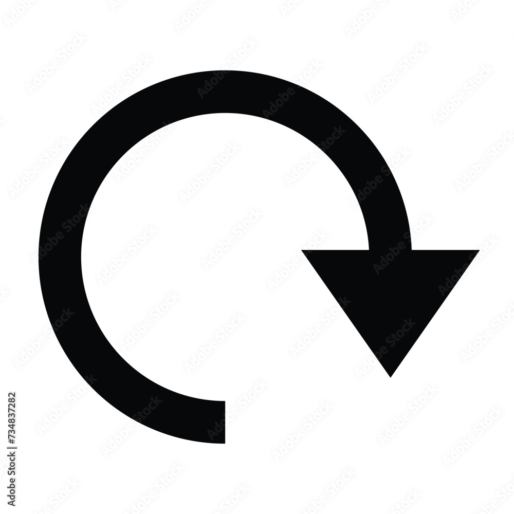Aufkleber arrow icon. modern simple arrow or cursor. directional arrow flat style isolated on white background