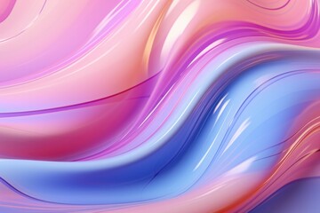 abstract 3d smooth wavy iridescent background, Technology futuristic background