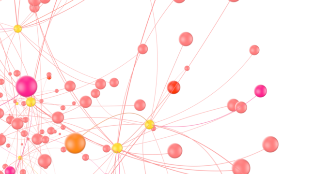 technology with polygonal shapes on dark blue background.