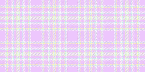 Valentines day vector tartan background, tracery fabric check pattern. Content seamless textile plaid texture in light and white colors.