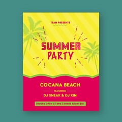 Party Poster Design