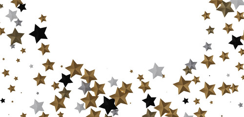 XMAS Stars - Glossy 3D Christmas star icon. Design element for holidays. -