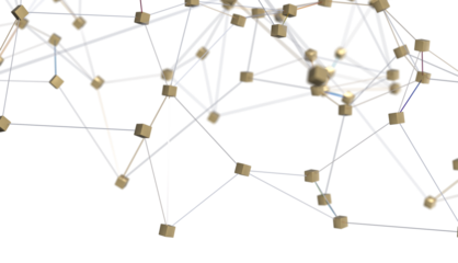 network structure - abstract design connection