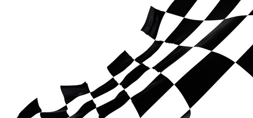 Obraz premium checkered flag, end race background