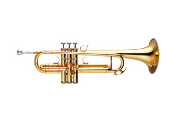 Premium Play Trumpet Showcase Isolated On Transparent Background
