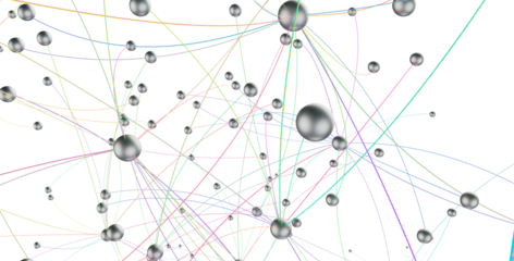 network structure - abstract design connection